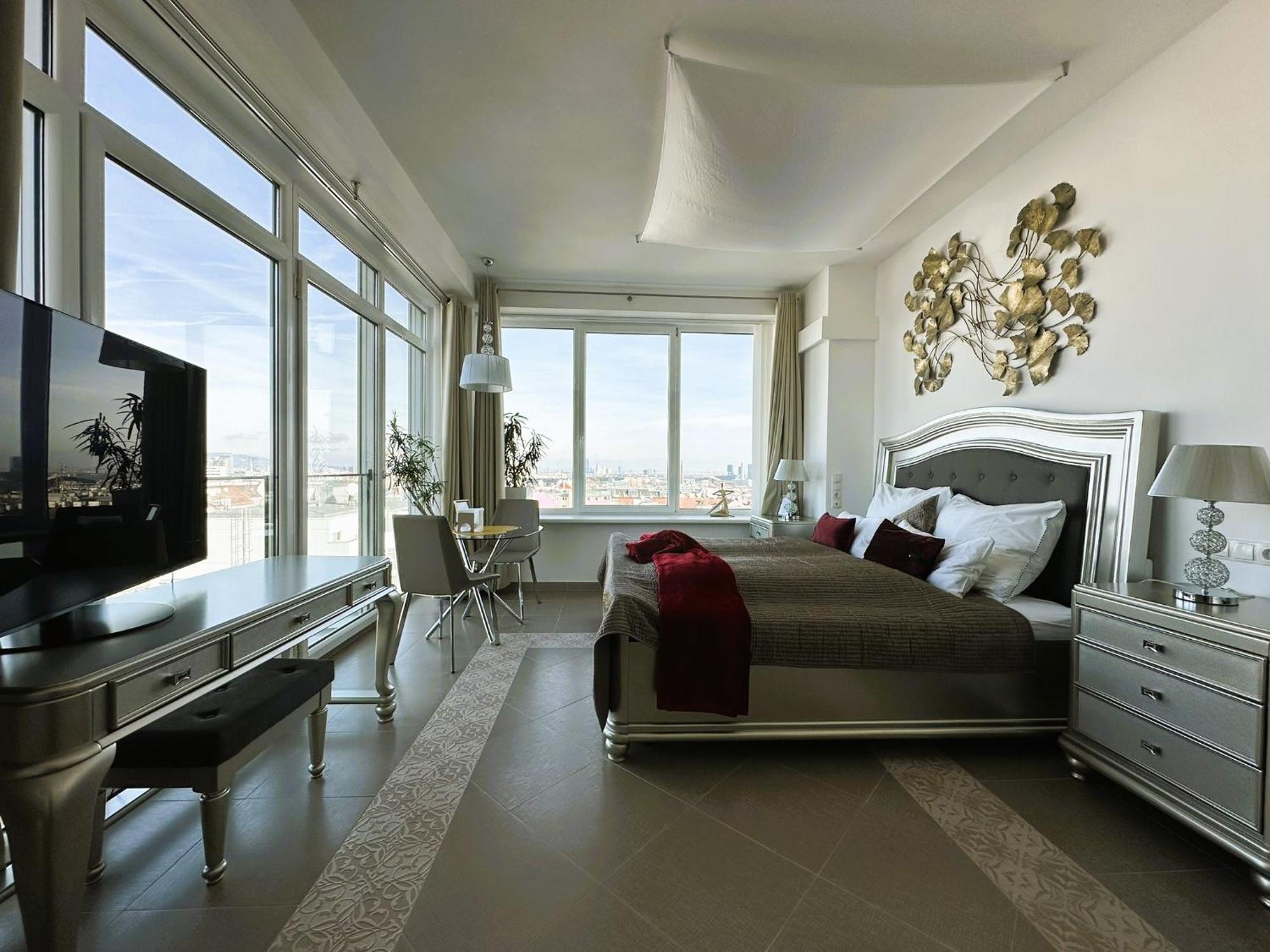 Panorama Apartments Wina Bagian luar foto