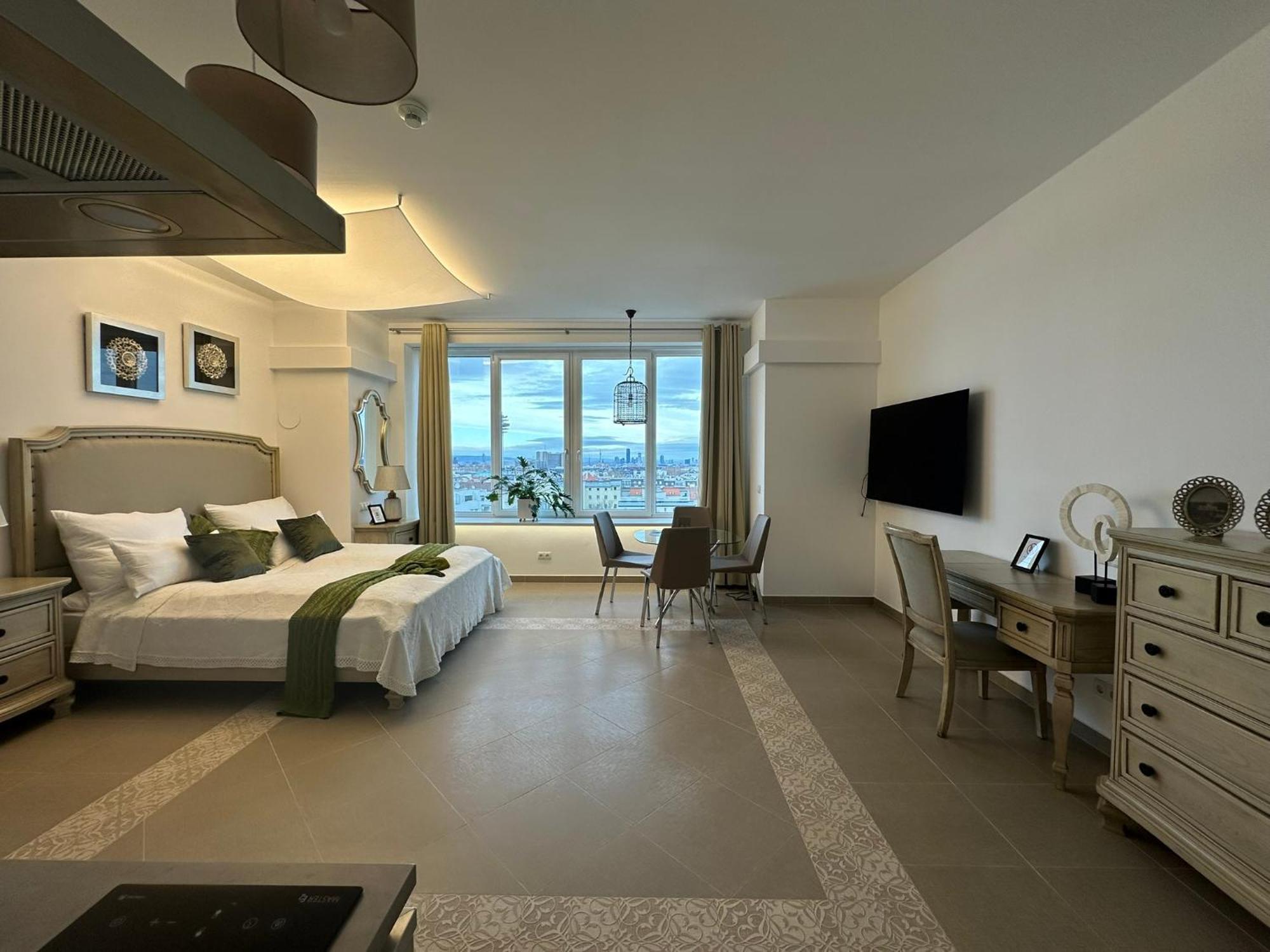 Panorama Apartments Wina Bagian luar foto
