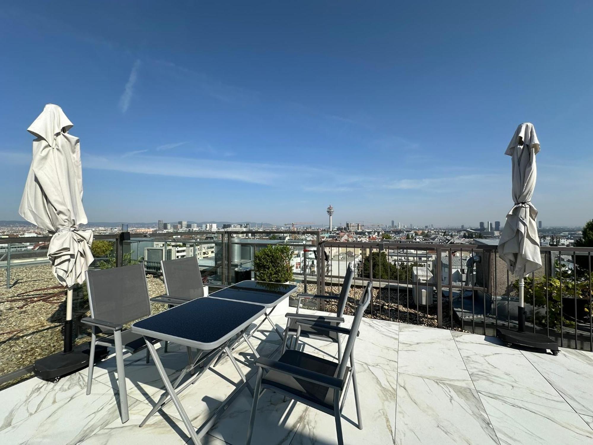 Panorama Apartments Wina Bagian luar foto